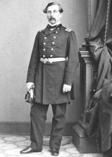 Brig. General Thomas Francis Meagher (1823-1867) image. Click for full size.