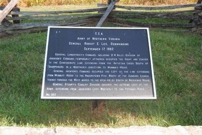 Army of Northern Virginia Marker image. Click for full size.