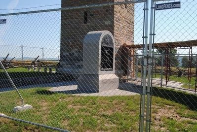Irish Brigade Marker<br>At the Base of the Observation Tower. Click for full size. Irish Brigade Marker<br>At the Base of the Observation Tower image. Click for full size.