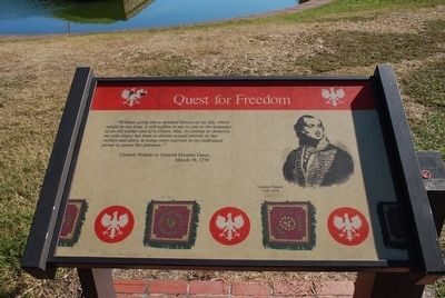Quest for Freedom Marker image. Click for full size.