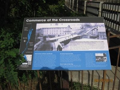 Commerce at the Crossroads Marker. Click for full size. Commerce at the Crossroads Marker image. Click for full size.