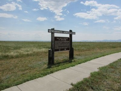 Open Spaces Sustained by Agriculture Marker. Click for full size. Open Spaces Sustained by Agriculture Marker image. Click for full size.