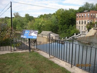 The Vergennes Pump House Marker. Click for full size. The Vergennes Pump House Marker image. Click for full size.