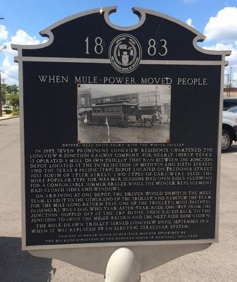 When Mule Power Moved People Marker. Click for full size. When Mule Power Moved People Marker image. Click for full size.