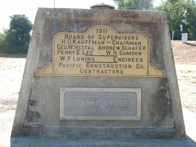 Dedication plaque image. Click for full size.