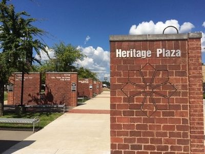 Heritage Plaza park. image. Click for full size.