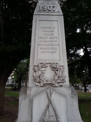 Burlington Civil War Memorial. Click for full size. Burlington Civil War Memorial image. Click for full size.