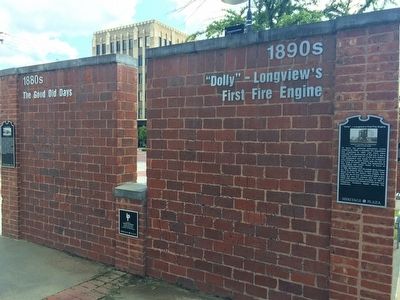 "Dolly" — Longview's First Fire Engine. Click for full size. "Dolly" — Longview's First Fire Engine image. Click for full size.