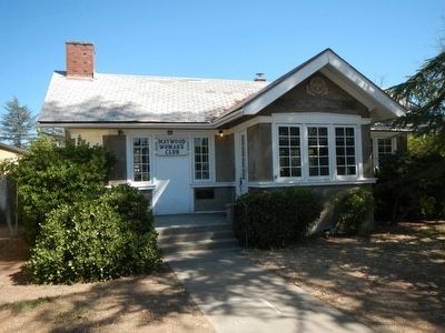 Maywood Woman's Clubhouse Marker. Click for full size. Maywood Woman's Clubhouse Marker image. Click for full size.