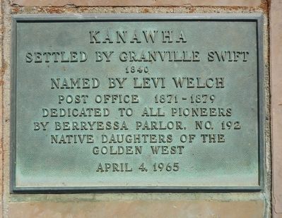 Kanawha Marker. Click for full size. Kanawha Marker image. Click for full size.