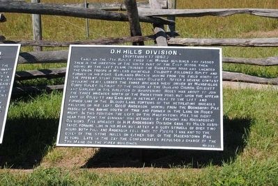 D.H. Hill's Division Marker. Click for full size. D.H. Hill's Division Marker image. Click for full size.
