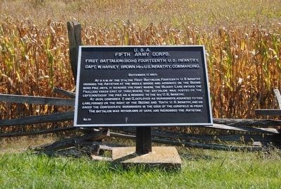 Fifth Army Corps Marker image. Click for full size.