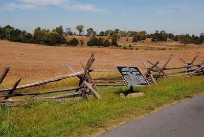 Longstreet's Command Marker. Click for full size. Longstreet's Command Marker image. Click for full size.