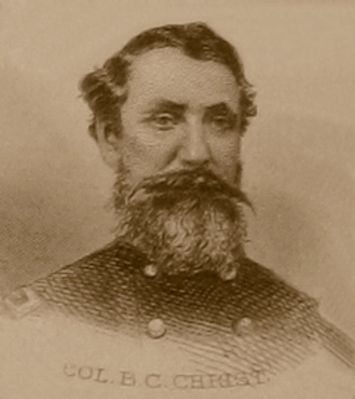 Col. Benjamin C. Christ (1824-1869) image. Click for full size.