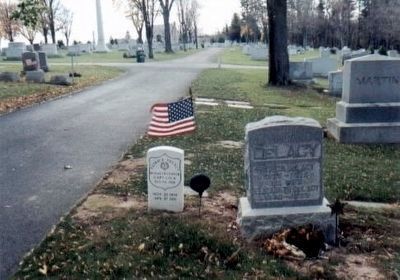 Patrick DeLacy grave site image. Click for full size.