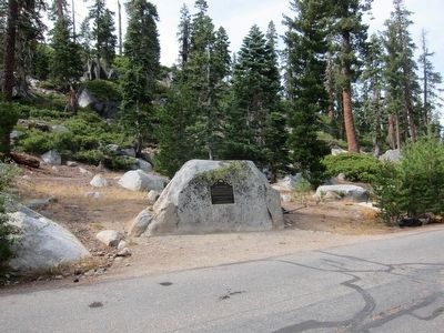 Site of Echo Summit Marker - Wide View. Click for full size. Site of Echo Summit Marker - Wide View image. Click for full size.