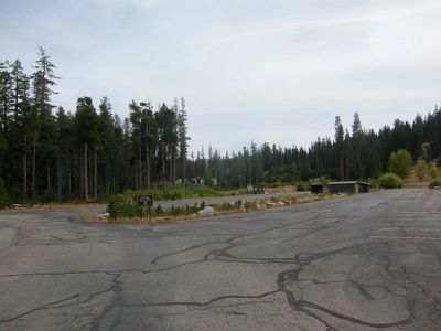 Echo Summit Olympic Practice Site - Now a Parking Lot image. Click for full size.