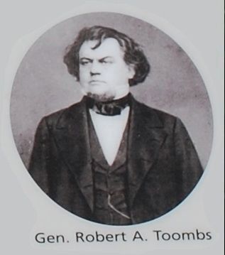 Robert A. Toombs. Click for full size. Robert A. Toombs image. Click for full size.