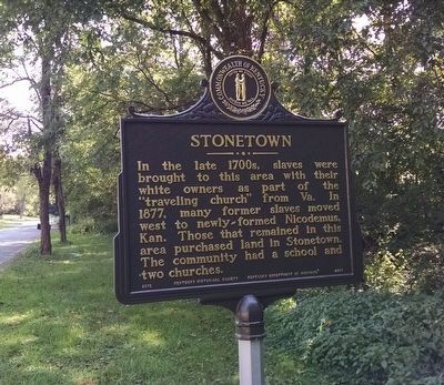 Stonetown Marker. Click for full size. Stonetown Marker image. Click for full size.