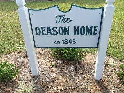 Amos Deason Home Marker image. Click for full size.