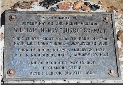 Burro Schmidt Marker image. Click for full size.