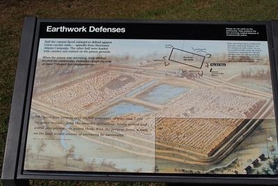 Earthwork Defenses Marker. Click for full size. Earthwork Defenses Marker image. Click for full size.