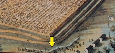 Earthwork Defenses Marker Illustration. Click for full size. Earthwork Defenses Marker Illustration image. Click for full size.