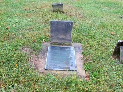 Josiah Fox Marker. Click for full size. Josiah Fox Marker image. Click for full size.
