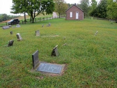 Josiah Fox Marker. Click for full size. Josiah Fox Marker image. Click for full size.