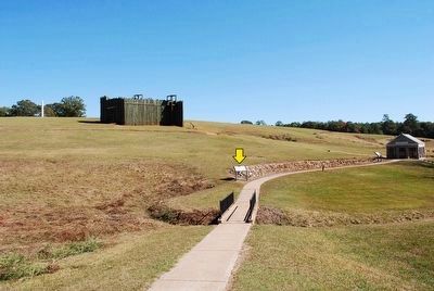 The North Gate Marker image. Click for full size.
