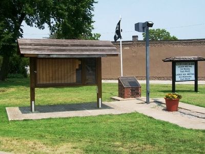 Melvern Community Veterans Memorial. Click for full size. Melvern Community Veterans Memorial image. Click for full size.