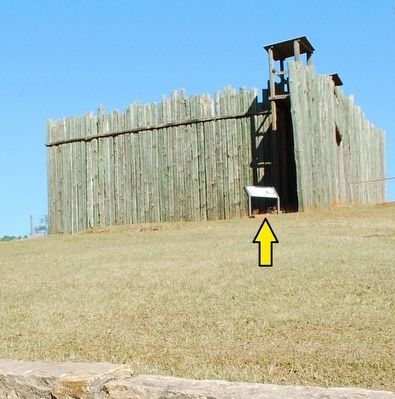 A Tight Stockade Marker image. Click for full size.