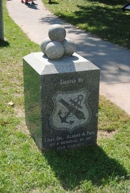 35th Massachusetts Volunteer Infantry Monument (Restored) image. Click for full size.