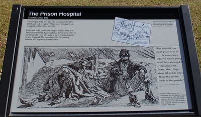 The Prison Hospital Marker. Click for full size. The Prison Hospital Marker image. Click for full size.