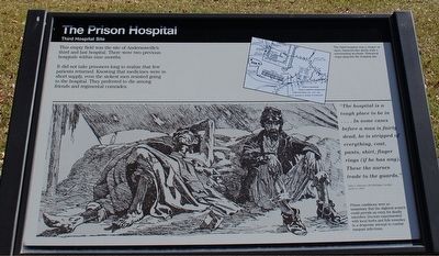 The Prison Hospital Marker image. Click for full size.