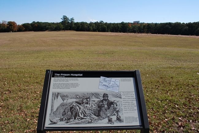 The Prison Hospital Marker. Click for full size. The Prison Hospital Marker image. Click for full size.