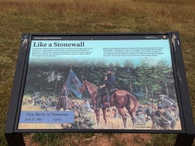 Like a Stonewall Marker. Click for full size. Like a Stonewall Marker image. Click for full size.