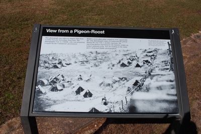 View from a Pigeon-Roost Marker image. Click for full size.
