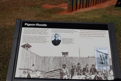 Pigeon-Roosts Marker. Click for full size. Pigeon-Roosts Marker image. Click for full size.