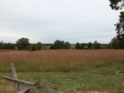 View of the trail leading to the Robinson House site and marker. Click for full size. View of the trail leading to the Robinson House site and marker image. Click for full size.