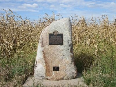 Site of German Lutheran Immanuel Church Marker image. Click for full size.