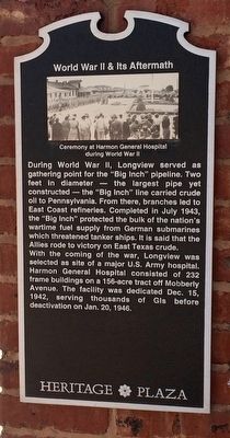 World War II & Its Aftermath Marker. Click for full size. World War II & Its Aftermath Marker image. Click for full size.