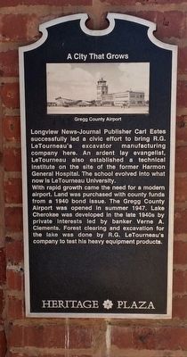 A City That Grows Marker. Click for full size. A City That Grows Marker image. Click for full size.