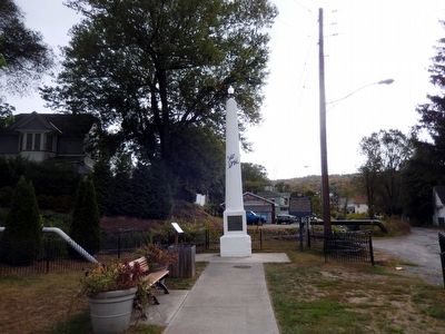 Gravity Park and the Gravity Railroad Historic Site Marker. Click for full size. Gravity Park and the Gravity Railroad Historic Site Marker image. Click for full size.