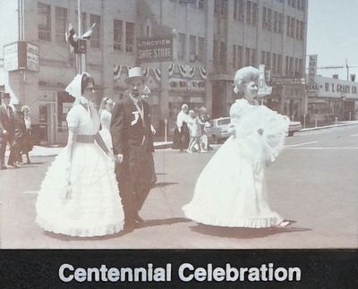 Centennial celebration. image. Click for full size.