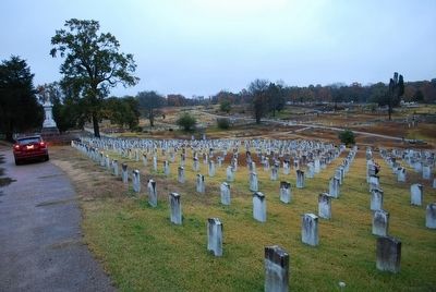 Soldiers Rest C.S.A. Cemetery (Wide View). Click for full size. Soldiers Rest C.S.A. Cemetery (Wide View) image. Click for full size.