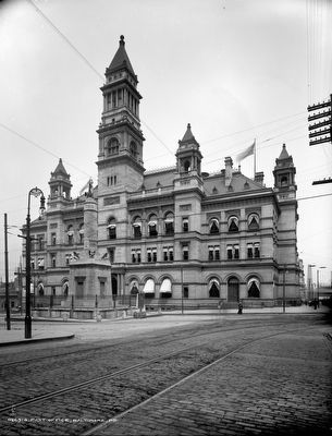 Post Office, Baltimore, MD c. 1903 image. Click for full size.