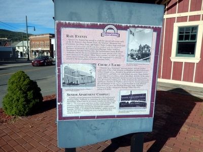 Queen City Station Marker image. Click for full size.