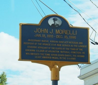 John J. Morelli Marker image. Click for full size.