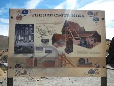 The Red Cloud Mine Marker image. Click for full size.